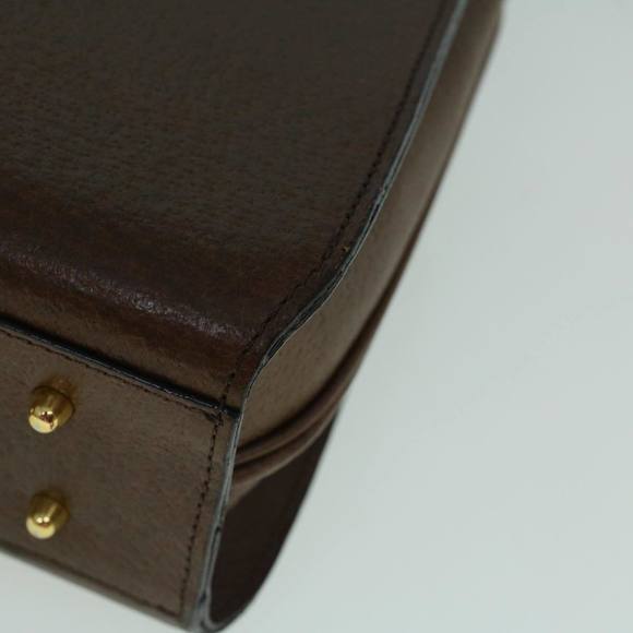 VALENTINO Hand Bag Leather Brown Auth 59910 - Picture 16 of 16